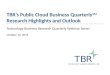 TBR's Public Cloud Business Quarterly Research Highlights and Outlook