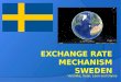 Exchange rate mechanism sweden
