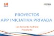 Proyectos APP iniciativa privada - Presentación en CCI (28-05-2013)