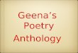 Geena\'s Poetry Anthology