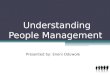 Understanding People Management