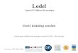 Lodel training for users