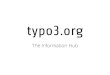 The typo3.org Relaunch Project