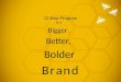 12 Step Program to a Bigger, Better, Bolder Brand
