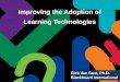 Improving the Adoption of Learning Technologies
