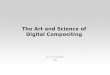 The Art and Science of Digital Compositing Chapter 1,2