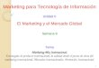 1 Marketing para Tecnología de Información Unidad II El Marketing y el Mercado Global Marketing Mix Internacional. Estrategias de producto internacional,