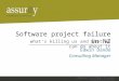 Software project failure in new zealand – what’s killing us and what we can do about it