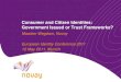 Consumer and Citizen Identities: Government Issued or Trust Frameworks? (European Identity Conference 2011)