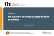 Finalization of Hospital Accreditation Standards