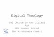 Digital theology