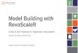 Model Building with RevoScaleR: Using R and Hadoop for Statistical Computation