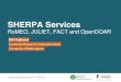 SHERPA Services: RoMEO, JULIET, FACT and OpenDOAR
