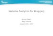 Advanced Google Analytics for Blogging (and more)