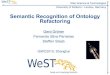 Semantic Recognition of Ontology Refactoring