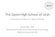 Open High School of Utah