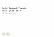 World Gold Council: Full Year 2013 Gold Demand Trends
