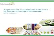 Application of Decision Sciences to Solve Business Problems in the Consumer Packaged Goods (CPG) Industry