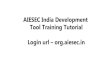 AIESEC India Development Tool Training Guide v1.0