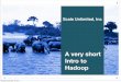 A (very) short intro to Hadoop