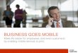 Business Goes Mobile