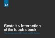 Gestalt & interaction of the touch ebook