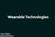 Wearable technologies