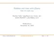 Bubbles and Trees with jQuery