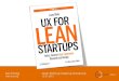 UX for Lean Startups: A short summary