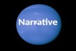 Narrative presentation - how we construct our meaning and consciousness