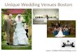 Unique Wedding Venues Boston