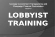 2012 lobbyist guide
