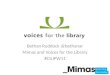 Voices for the Library - presentation at CILIP Wales conference