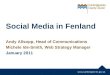 Social media in Fenland, Cambridgeshire