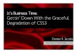 It's Business Time: The Graceful Degradation of CSS3