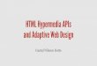 HTML Hypermedia APIs and Adaptive Web Design - Nordic APIs
