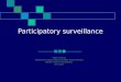 Participatory surveillance ppt