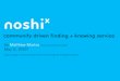 Noshi: Community driven finding + knowing service