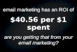 Find and Grow Your Email Marketing ROI