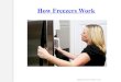 How freezers work