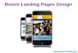 Mobile Landing Pages Design