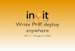 Write php deploy everywhere   tek11