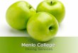 Menlo College Dining Services Hours of Operation