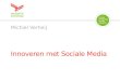Syntens Innoveren met Social Media VNO NCW Rivierenland