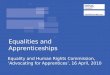 Presentation for tuc event one quality in apprenticeships final