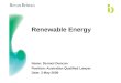UK Renewable Energy Presentation 2006