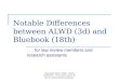 Notable alwd bluebook differences third ed