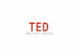 TED PPT (Tedx seoul)