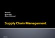 Presentasi Supply Chain Management