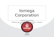 3 de noviembre de 2004 Iomega Corporation André Armstrong Director de marketing de productos - Nuevas tecnologías en EMEA